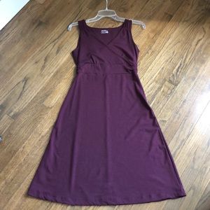 Maroon Eddie Bauer Travex Dress